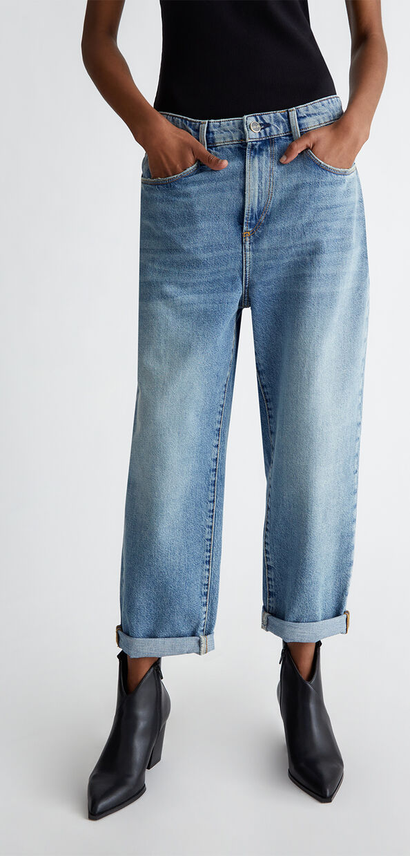 Liu Jo Jeans boyfriend cropped